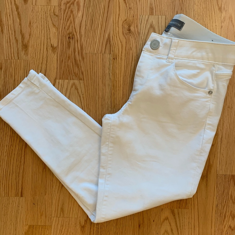 Wit & Wisdom White Jeans